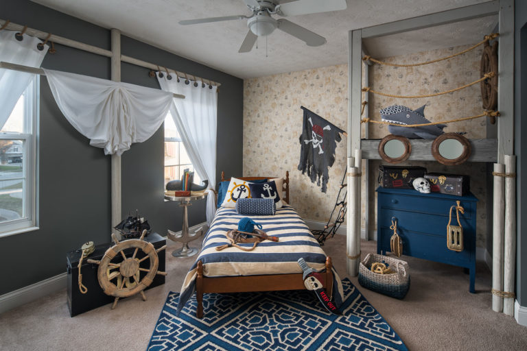 Pirate Themed Boy's Room