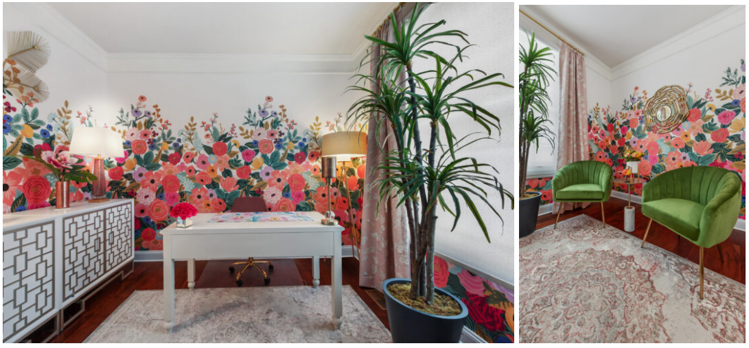 Colorful Home Office