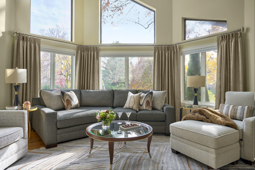 Living room in Universal Khaki